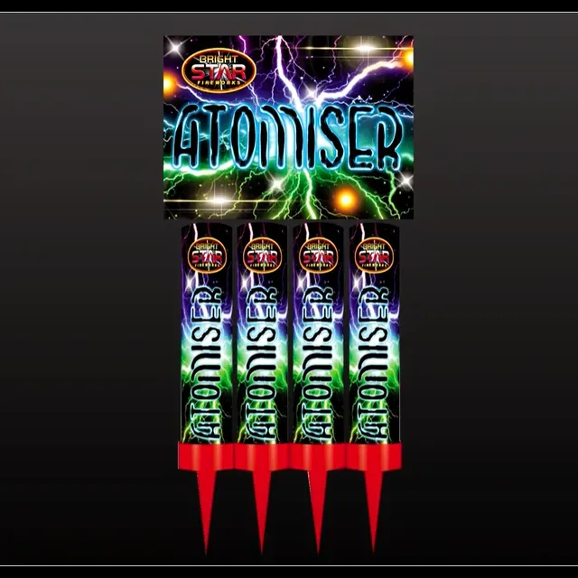 The box of Atomiser - 4pces