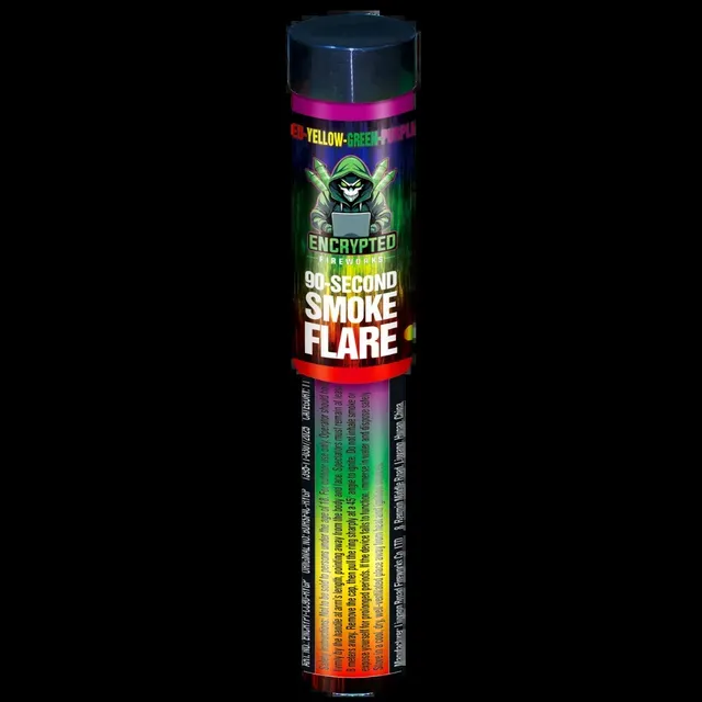 The box of Colour Changing Smoke Flare Handheld