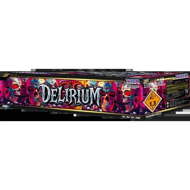 The box of Deliruim - 154 Shots
