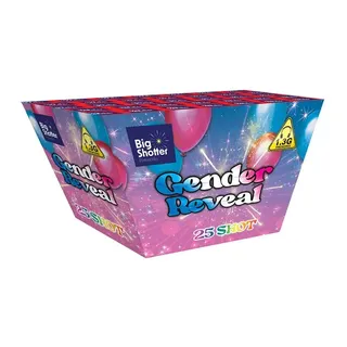 The box of Gender Reveal - Pink - 25 Shots