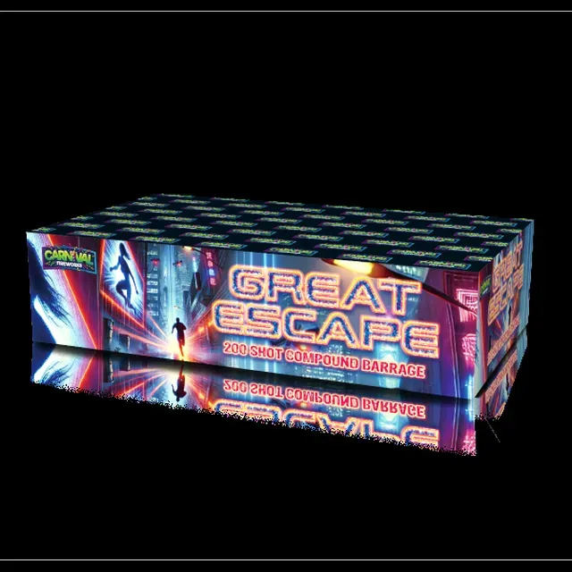 The box of Great Escape - 200 Shots