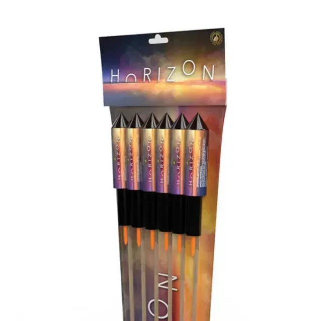The box of Horizon Rockets - 5pces