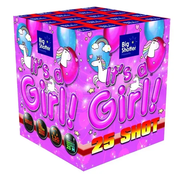 The box of It’s a Girl! - 25 Shots