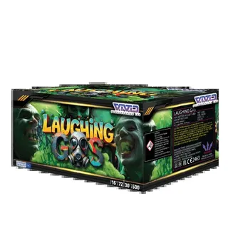 The box of Laughing Gas - 72 Shots