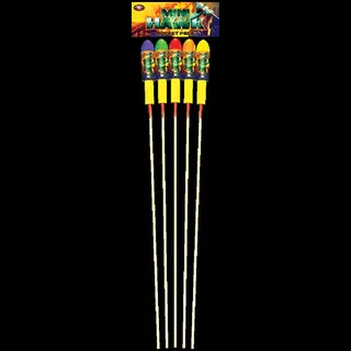 The box of Mini Hawk Rocket - 5pces