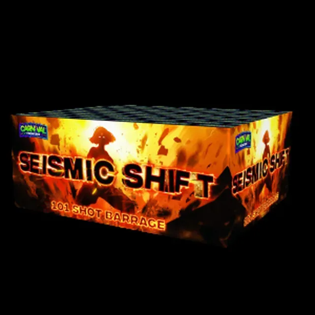 The box of Seismic Shift - 101 Shot