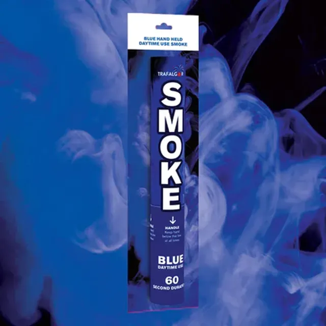The box of Smoke Grenade - Blue