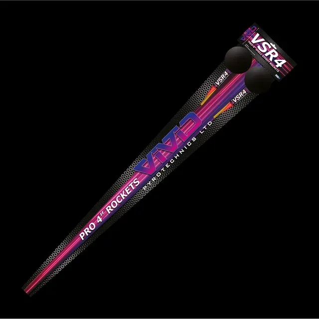 The box of VSR4 - Pro Effect 4″ TWIN Pack (Brocade Crown & Gold Willow)