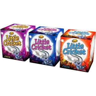 The box of x2 Little Crickets - 8 Shots each