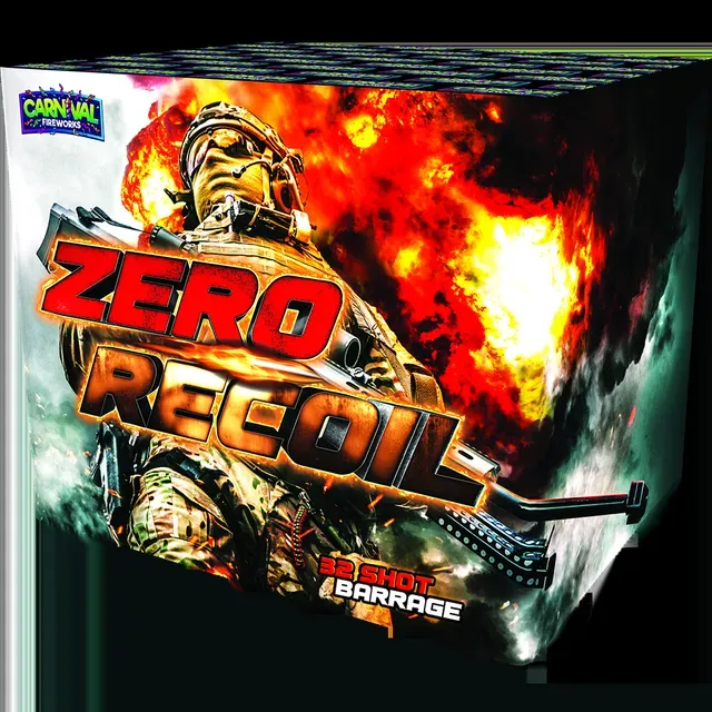 The box of Zero Recoil - 32 Shots